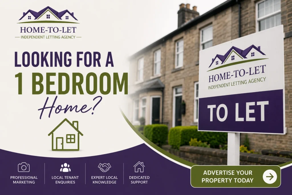 Looking For A 1 Bedroom Home?