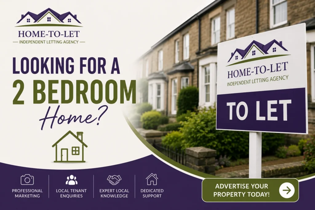 Looking For A 2 Bedroom Home?